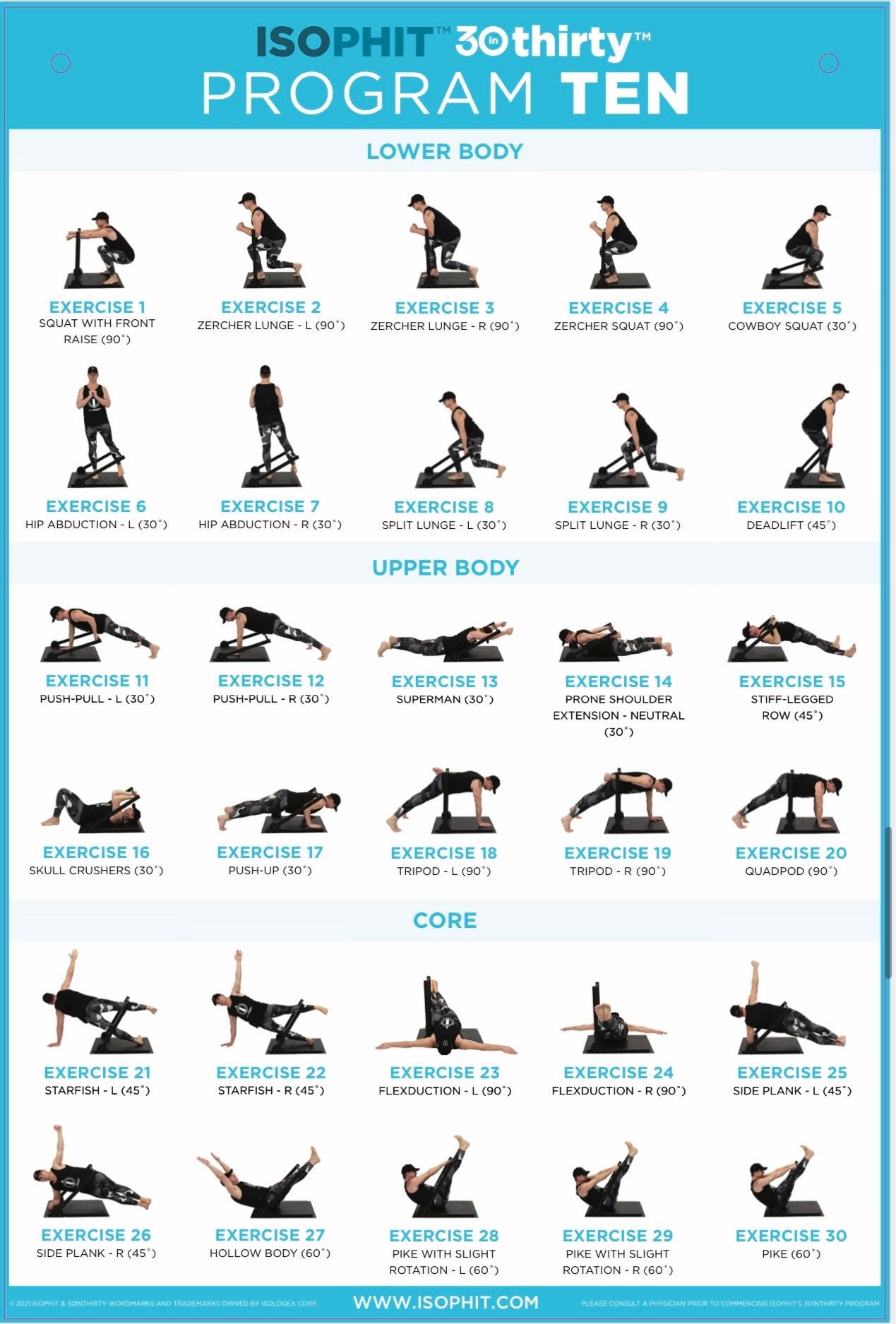 30inThirty™ Strength Series [15 Digital Posters]